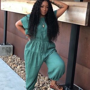 Linen Jumpsuit (Sold Out On Website)